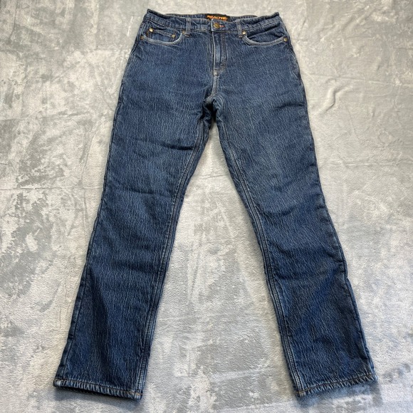 Realtree Other - Realtree Flannel Lined Jeans Mens Blue Straight Leg Insulated Denim 32x32